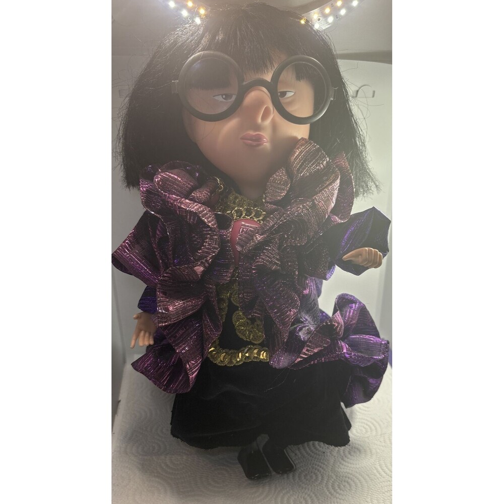 Disney Pixar Incredibles 2 Talking Edna Doll 14” Not In Original Clothes